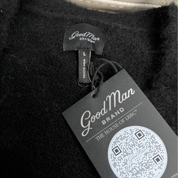 NWT - Good Man Brand Men’s Mohair Wool Blended Cardigan - Size L - Picture 6 of 8